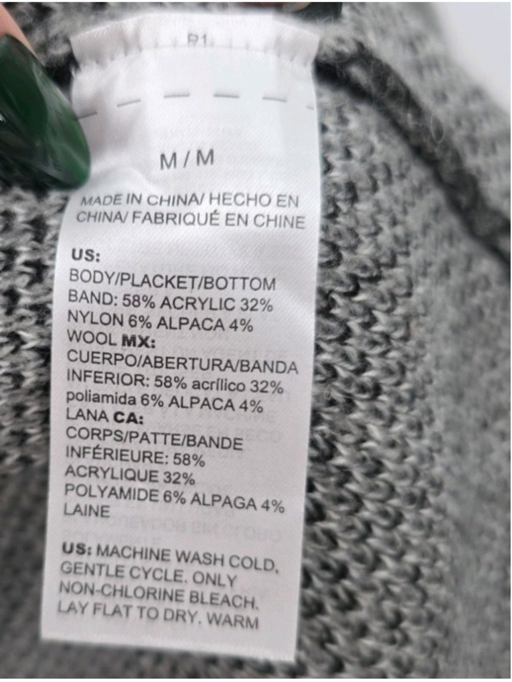 White House Black Market M Cardigan Alpaca Wool Luxury Old Money Preppy Chic$140 - Picture 8 of 16